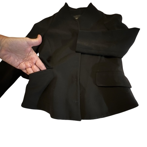 Proenza Schouler Wool Blend Blazer Made in Italy Black luxury old money - Picture 10 of 16